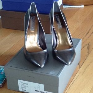Metallic gray BC BG stiletto